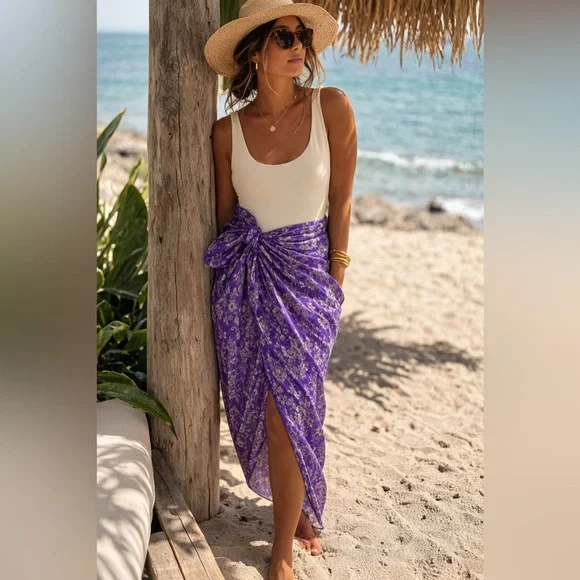 Vintage Silk Scarf | Floral Jacquard | 39x39 - Picture 9 of 10